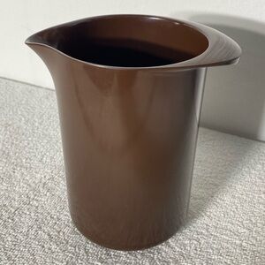 Vintage Rosti Denmark Melamine Brown Plastic Pitcher